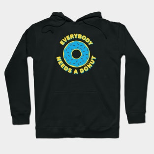 Everybody Needs a (Blue) Donut Hoodie